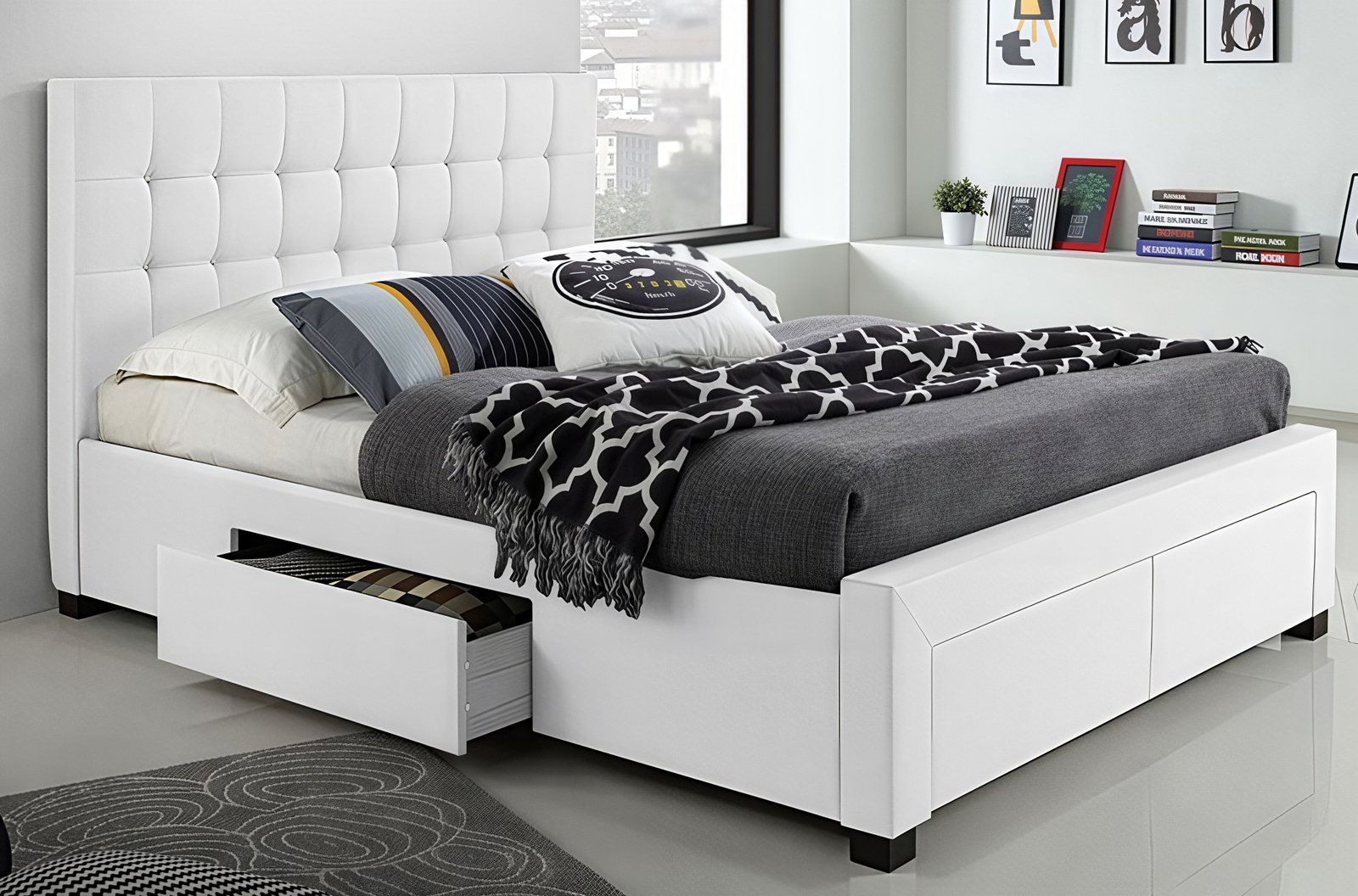 NOLITA VAULT™ – UPHOLSTERED STORAGE PLATFORM BED – T2152