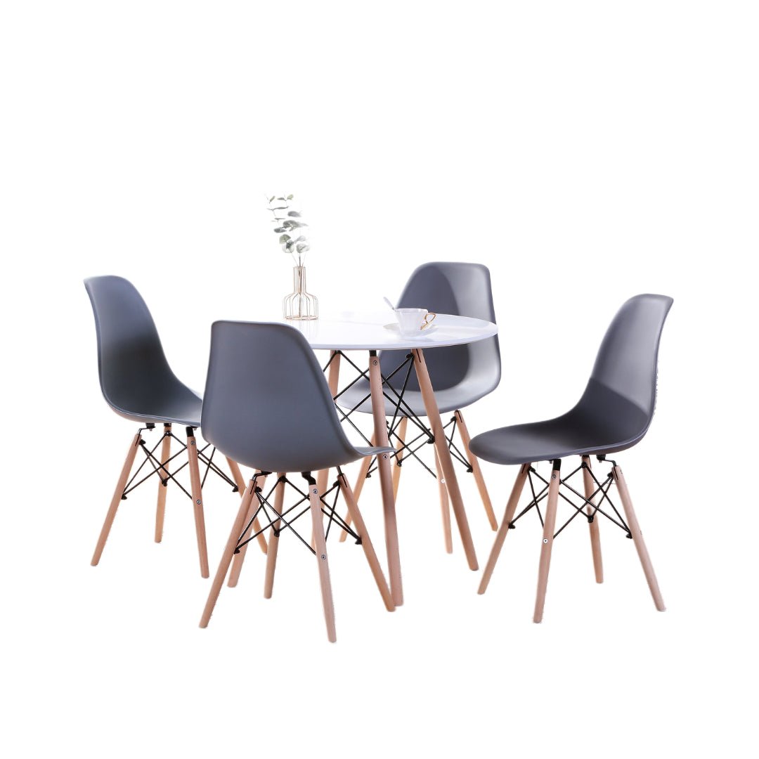 Modern Eiffel Round Dining Set – Model T-1405