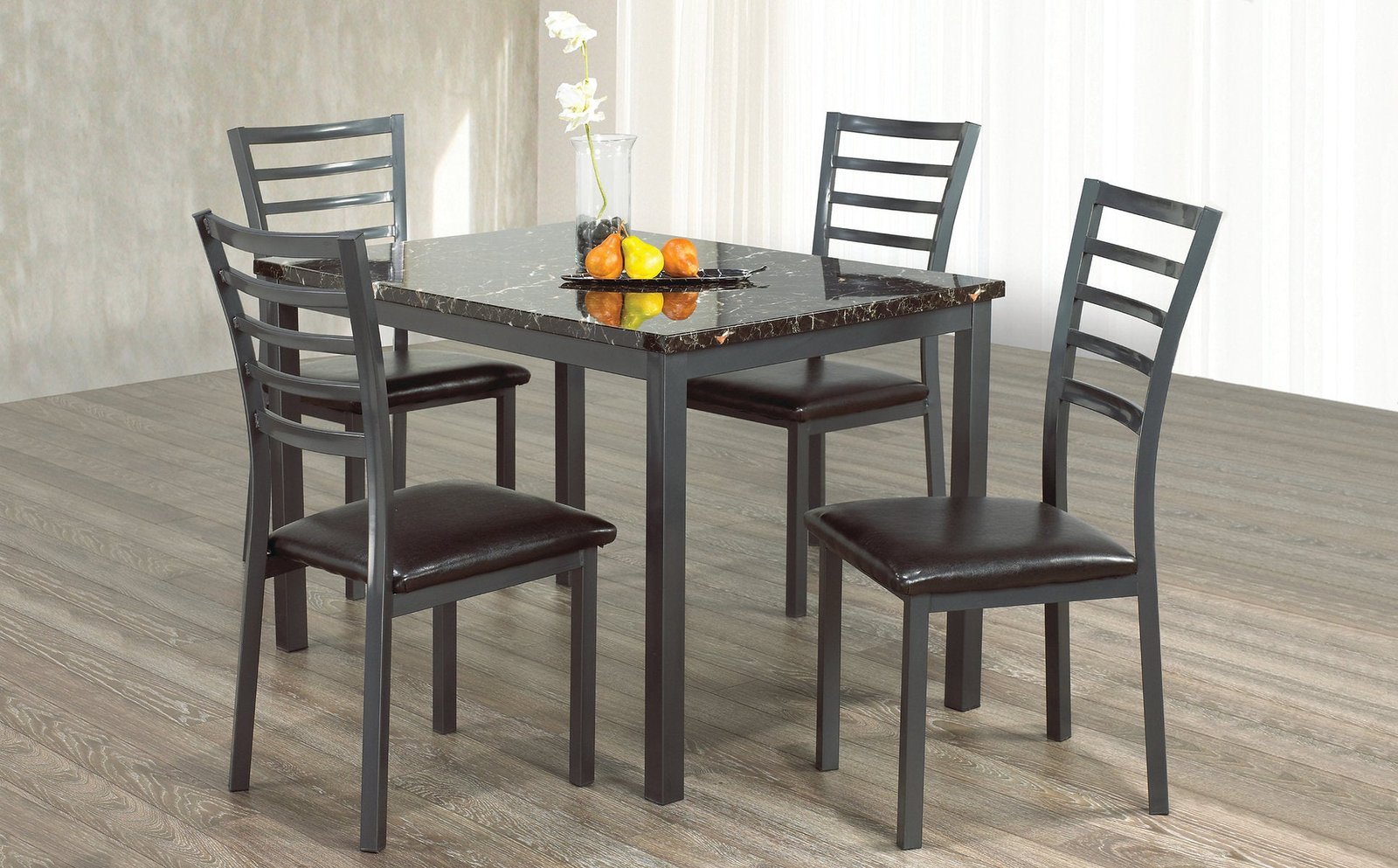Faux Marble Dining Set – Model IF-1026